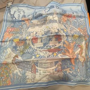 Hermès Ex-Libris Atlantis scarf 70